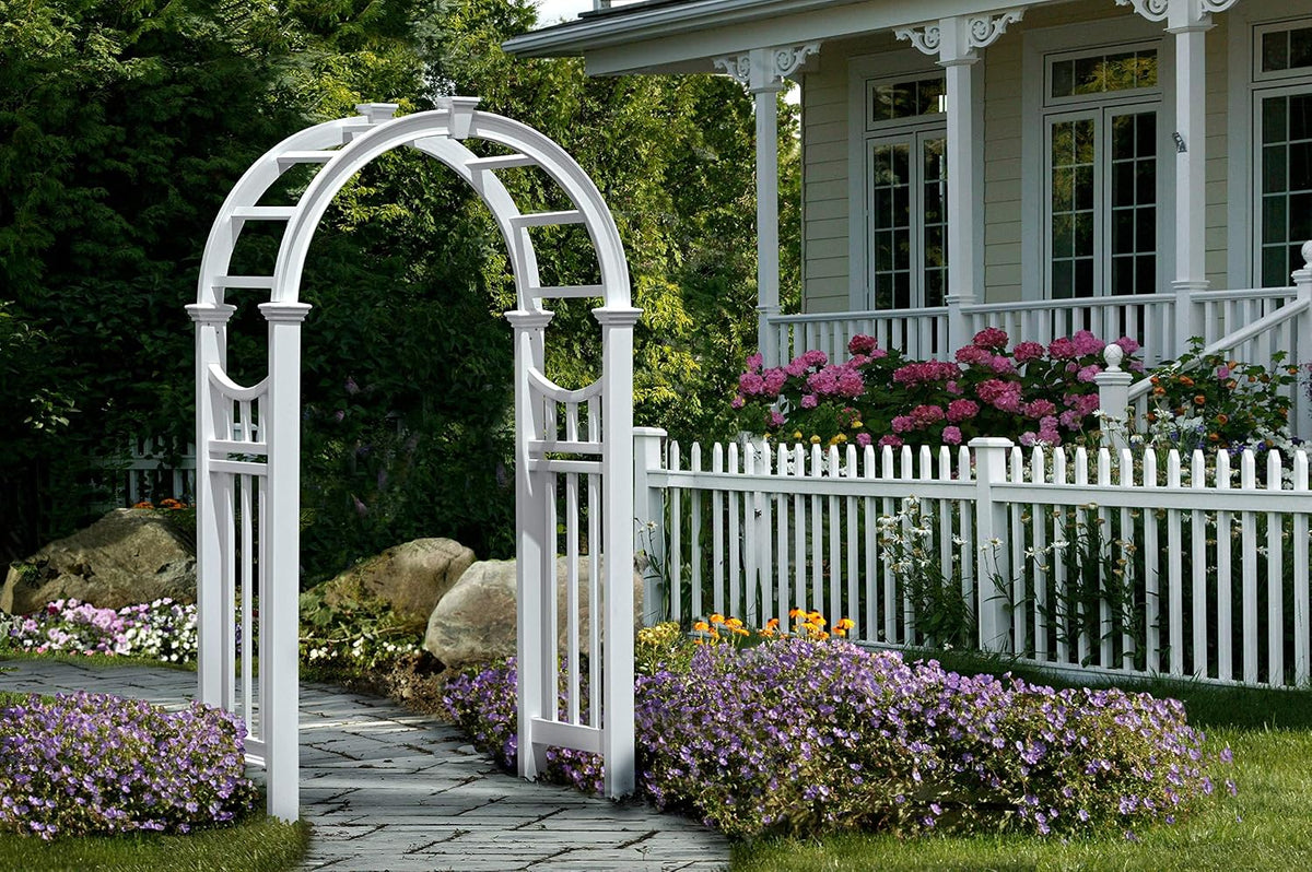 Vienna 49" W x 91" H Vinyl Arbor
