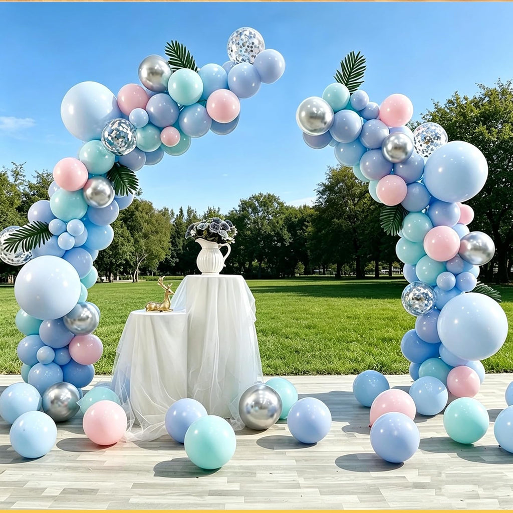 Balloon Arch Kit,Adjustable 8.2FT & 6FT Half Balloon Arch Stand