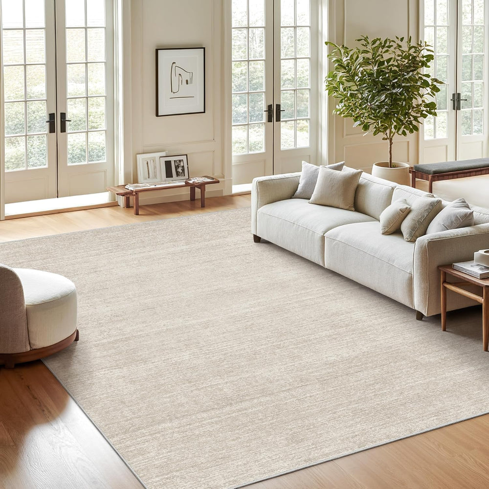 Washable Rugs 8x10 - Stain Resistant 8x10 Area Rugs for Living Room, Non Slip...