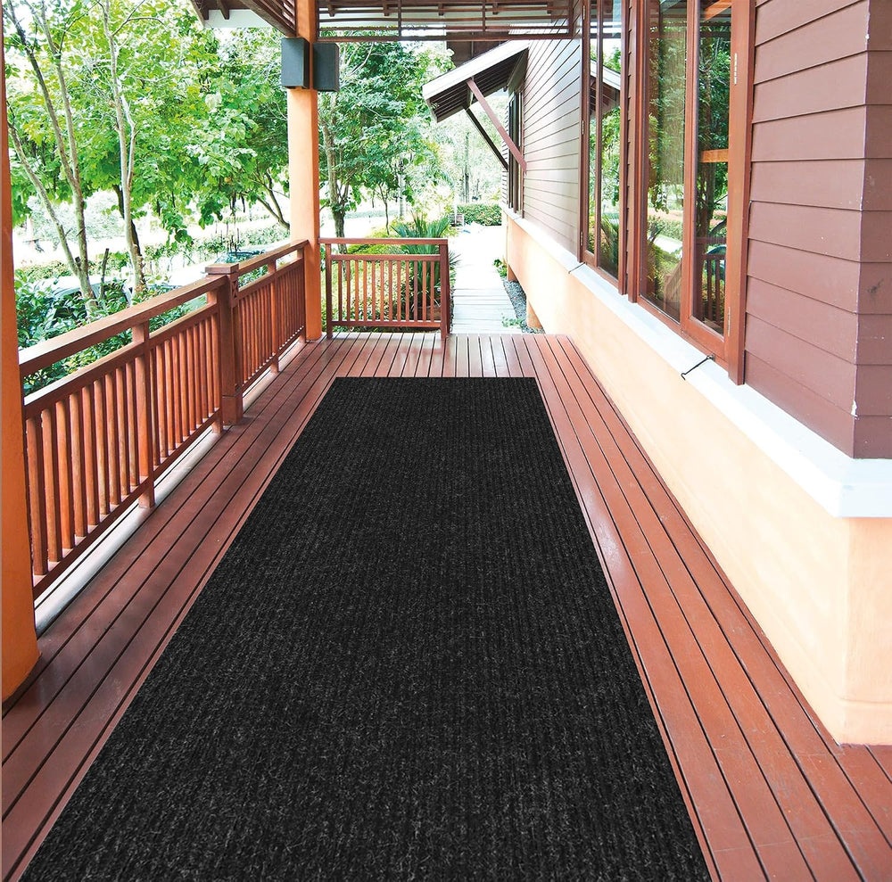 Ottomanson 3x12 Hallway Runner Rug – Non-Slip Indoor Outdoor Door Mat