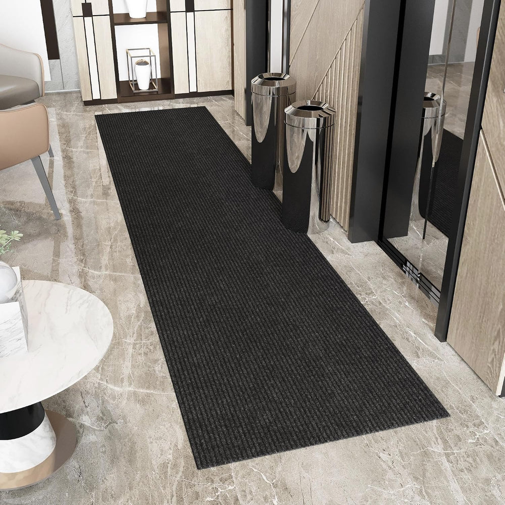 Ottomanson 3x12 Hallway Runner Rug – Non-Slip Indoor Outdoor Door Mat