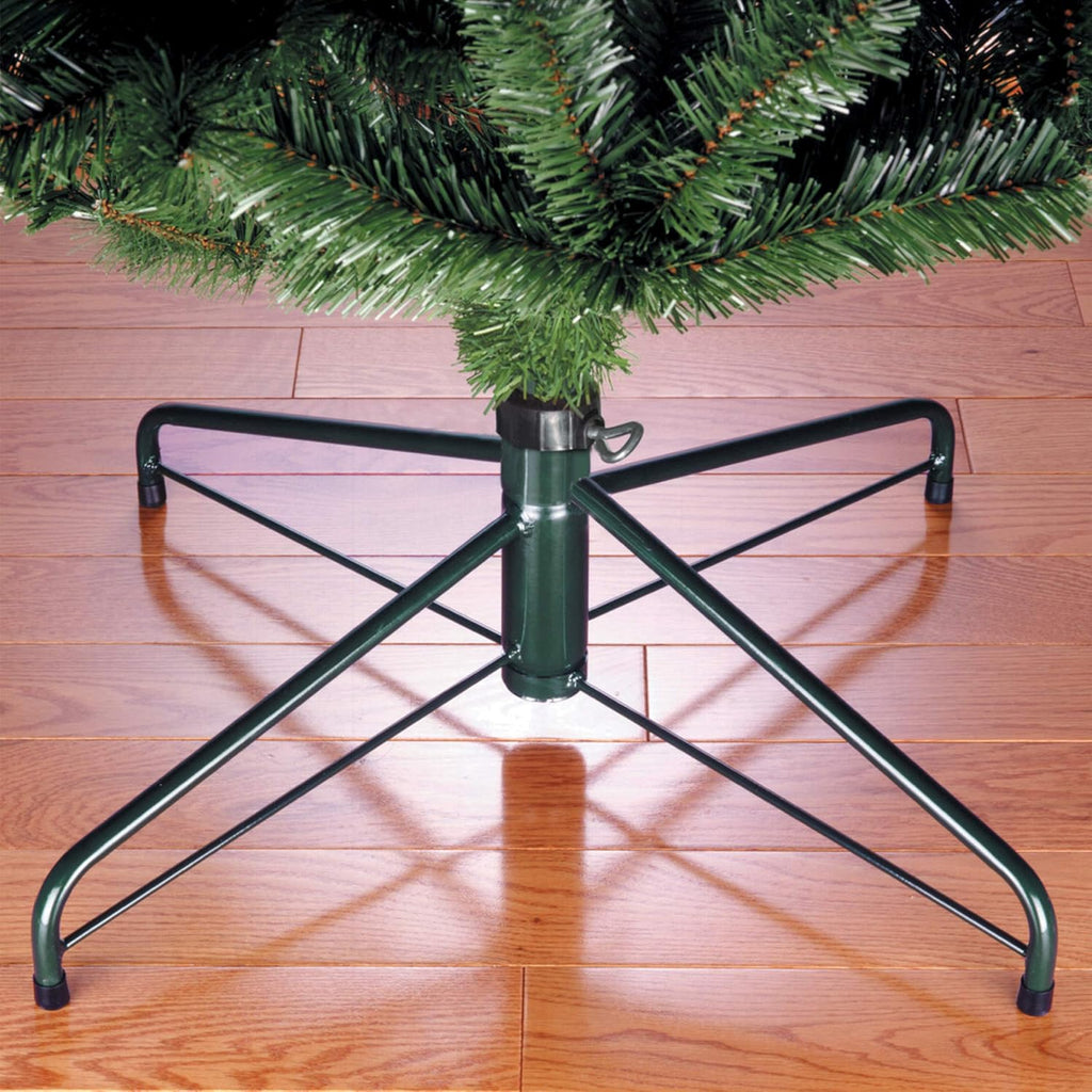 National Tree Company Christmas Tree Folding Stand, Green, For Trees 4 - 6 Feet, 16 Inches