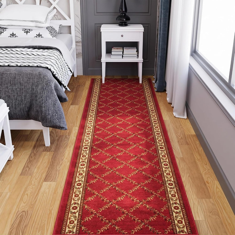 Ottomanson 3x14 Hallway Runner Rug – Non-Slip Kitchen Rugs