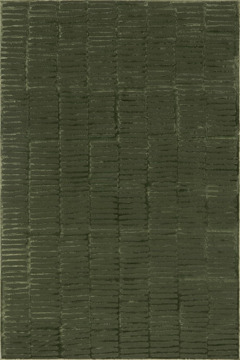 nuLOOM Kailani Green Geometric Washable Area Rug, 7’6”x 9’8”