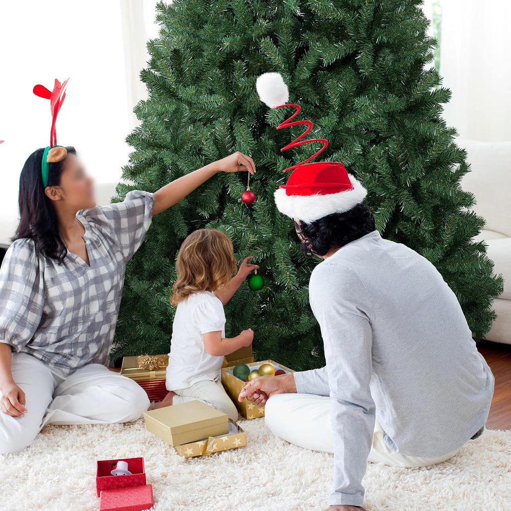 Yaheetech 7.5ft Artificial Christmas Spruce Tree, Realistic Premium Unlit