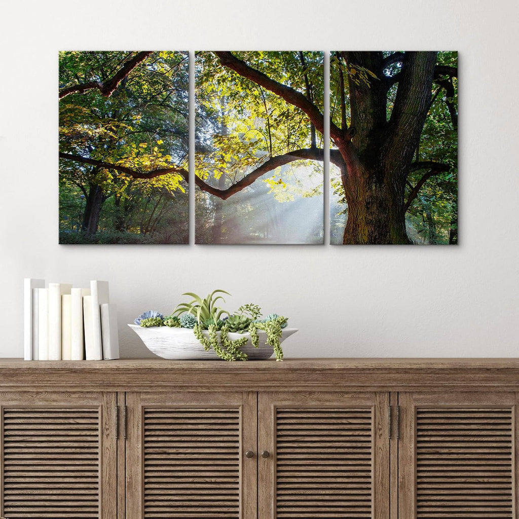 wall26 - 3 piece canvas wall art, side view