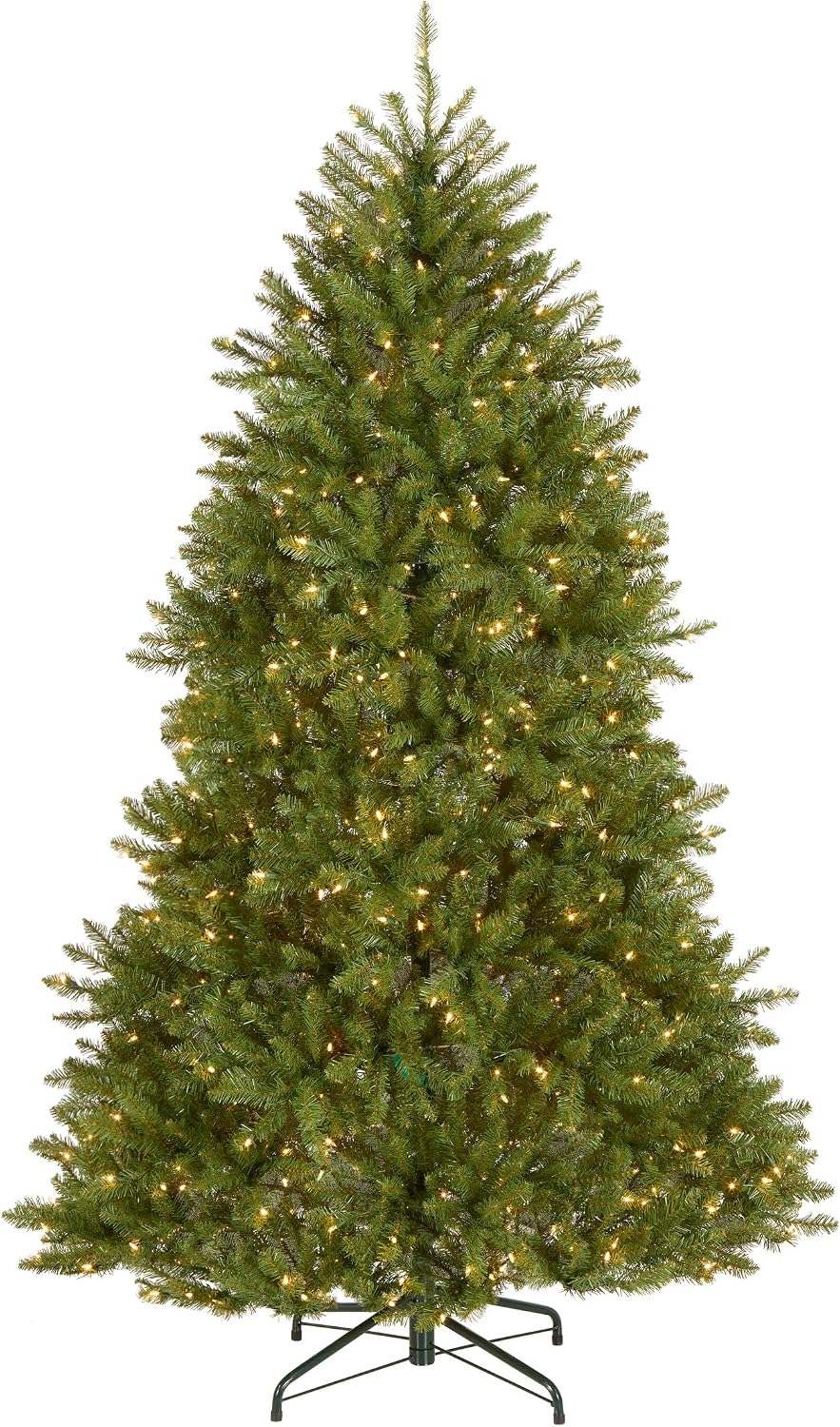 National Tree Company 7ft Pre-Lit Dunhill Fir Artificial Christmas Tree