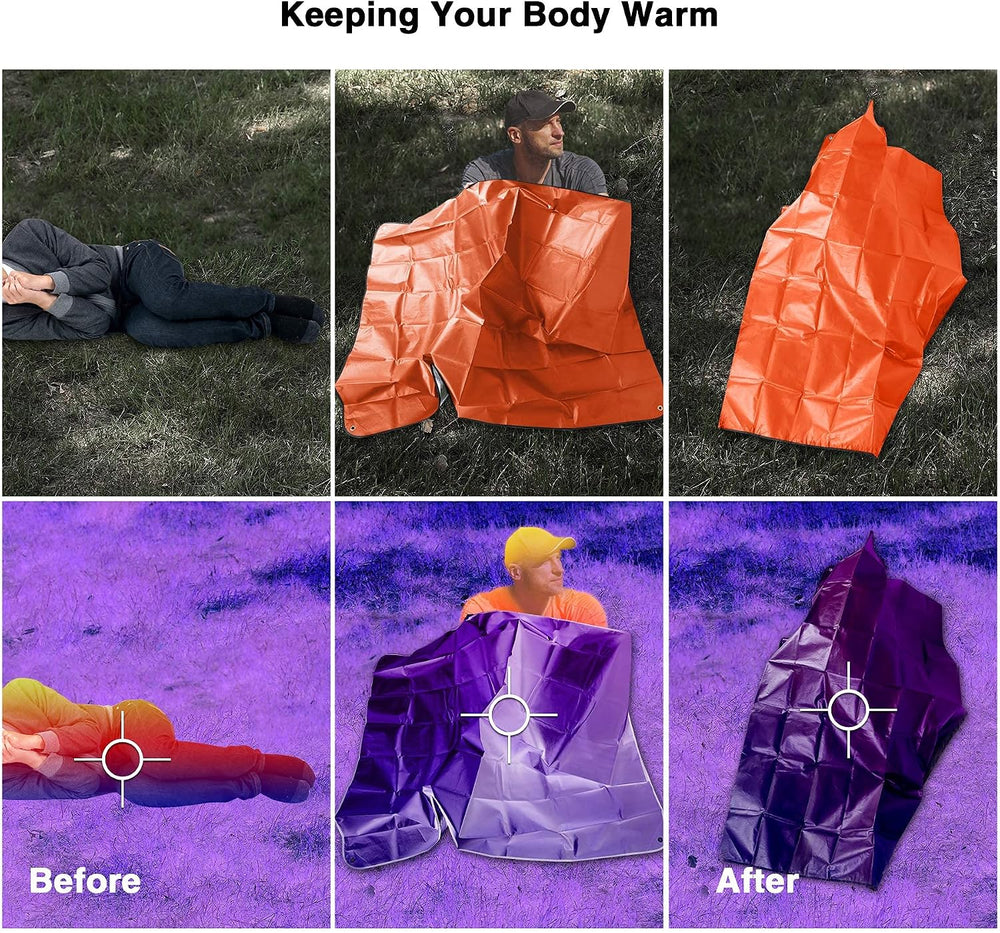 RedSwing Insulated Tarp, Multipurpose Emergency Thermal Tarps, Waterproof All...