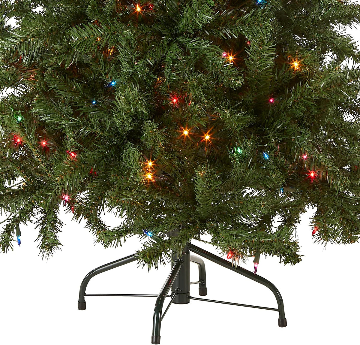 national tree company 4.5ft pre-lit north valley spruce, close-up detail