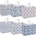 12 Pcs Chinese Extra Large Christmas Gift Bags Bulk