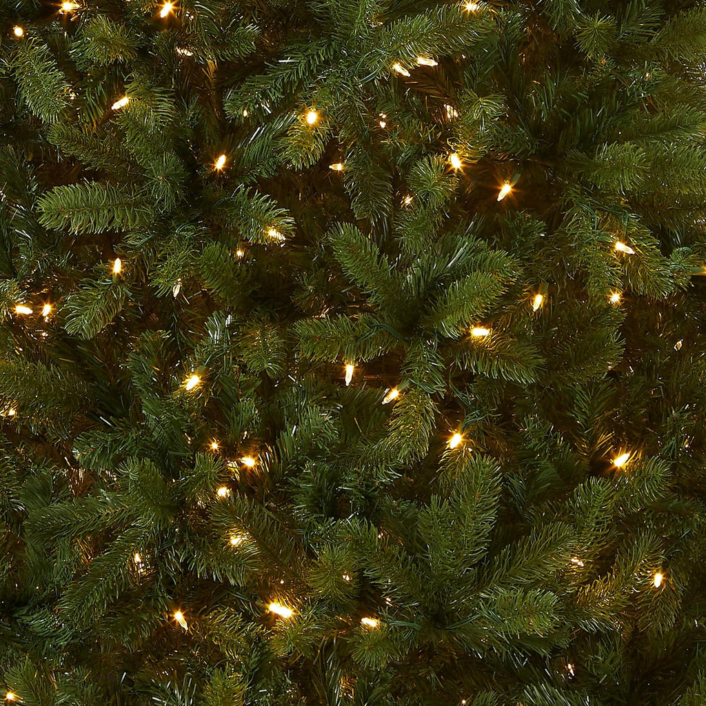 National Tree Company 7.5ft Pre-Lit Downswept Douglas Fir Christmas Tree