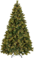 National Tree Company 7.5ft Pre-Lit Carolina Pine Artificial Christmas Tree
