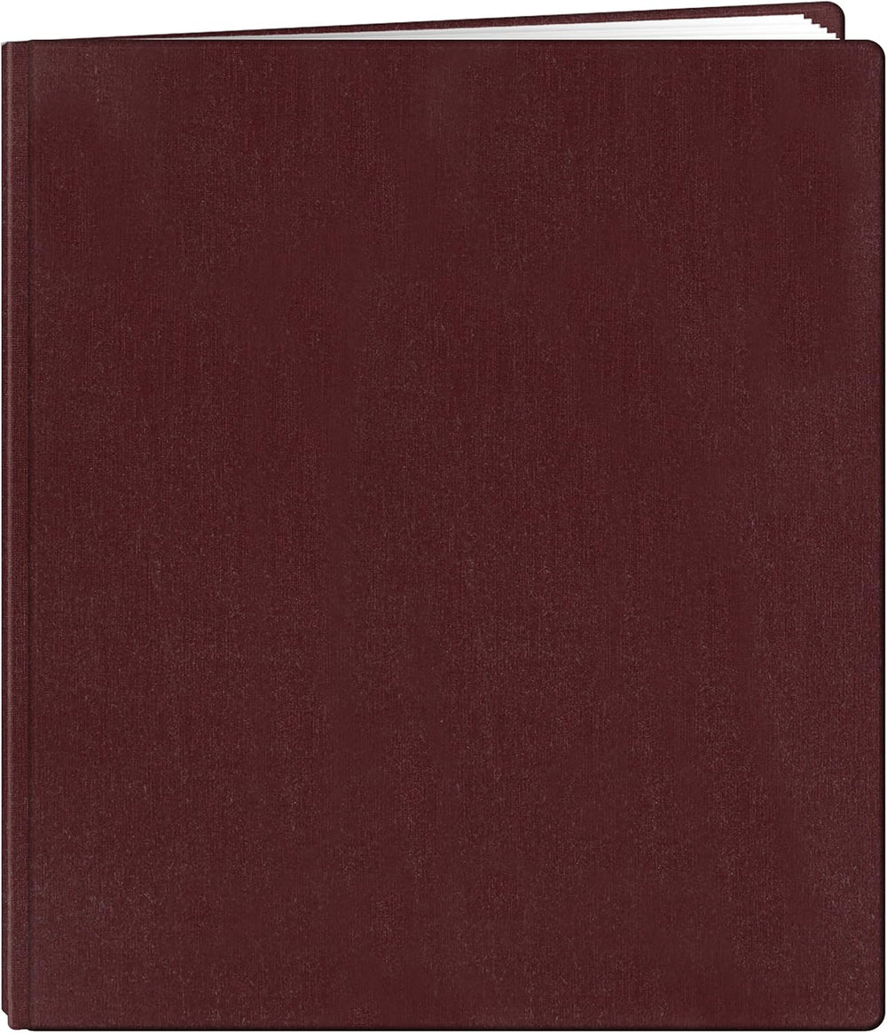 Pioneer Family Treasures Fabric Post Bound Album 12"X15" - Rich Bor...