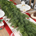 Artgar 6 Ft Realistic Christmas Cedar Garland, Thick Faux Green Garland