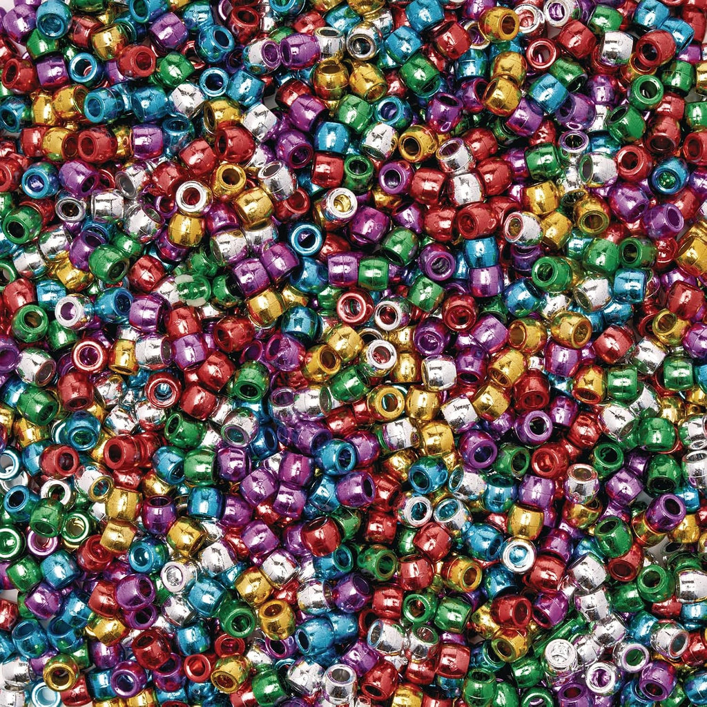 Colorations PONYMET Metallic Pony Beads - 1 lb.