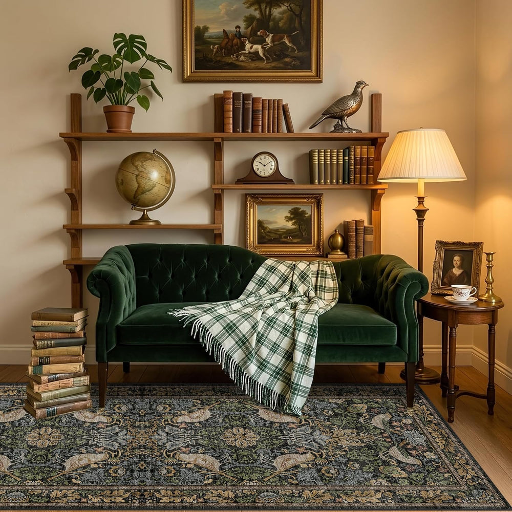 Vintage Runner Rugs for Hallways - 2'6"x8' Wide Kitchen Runners,...