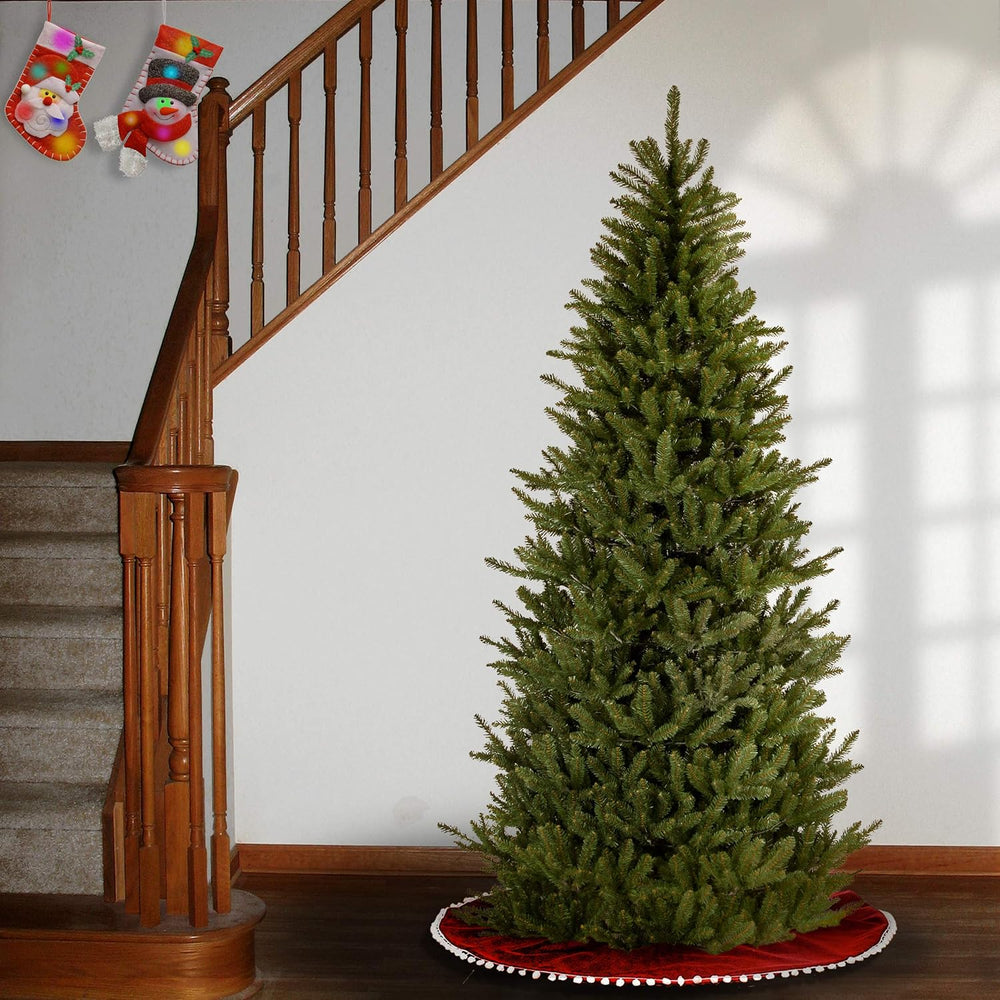 National Tree Company 7.5ft Unlit Fraser Fir Slim Artificial Christmas Tree