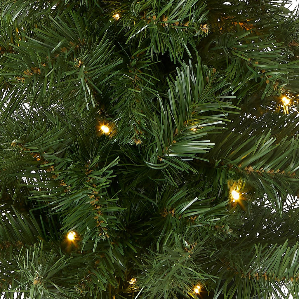 National Tree Company Pre-Lit Evergreen Collection Christmas Decoration Set