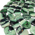 ABCGEMS Transvaal Hydrogrossular Garnet Beads Africa Freeform Oval 25X34mm