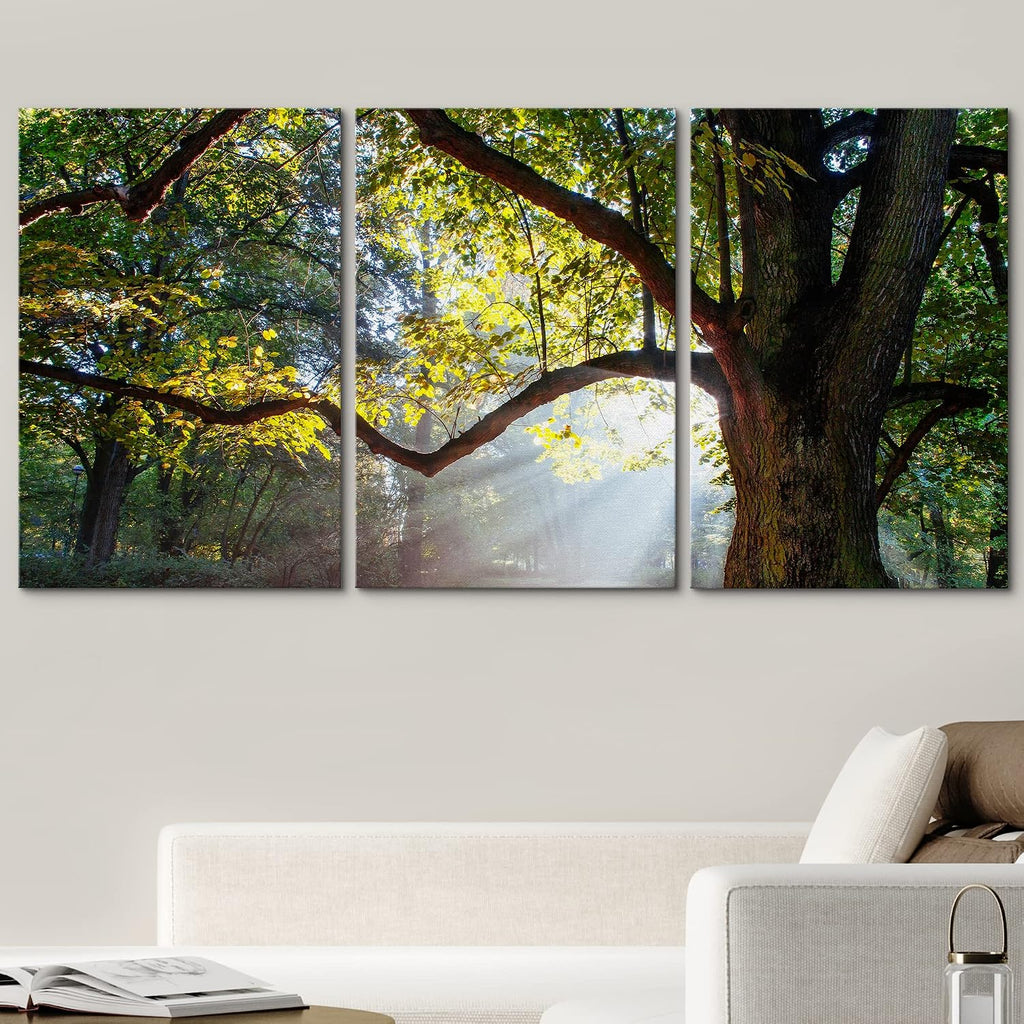 wall26 - 3 piece canvas wall art shown in use