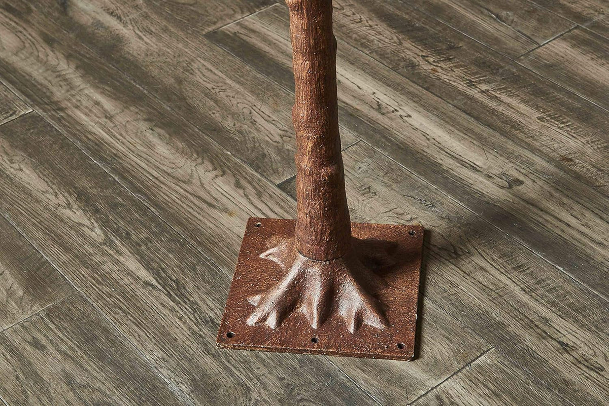hairui lighted eucalyptus tree plug in 4ft 160, close-up detail