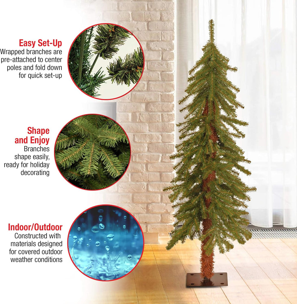 National Tree Company 4ft Unlit Hickory Cedar Mini Christmas Tree