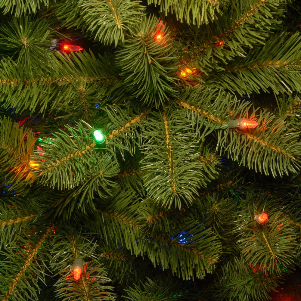 National Tree Company 4.5ft Pre-Lit Downswept Douglas Fir Christmas Tree