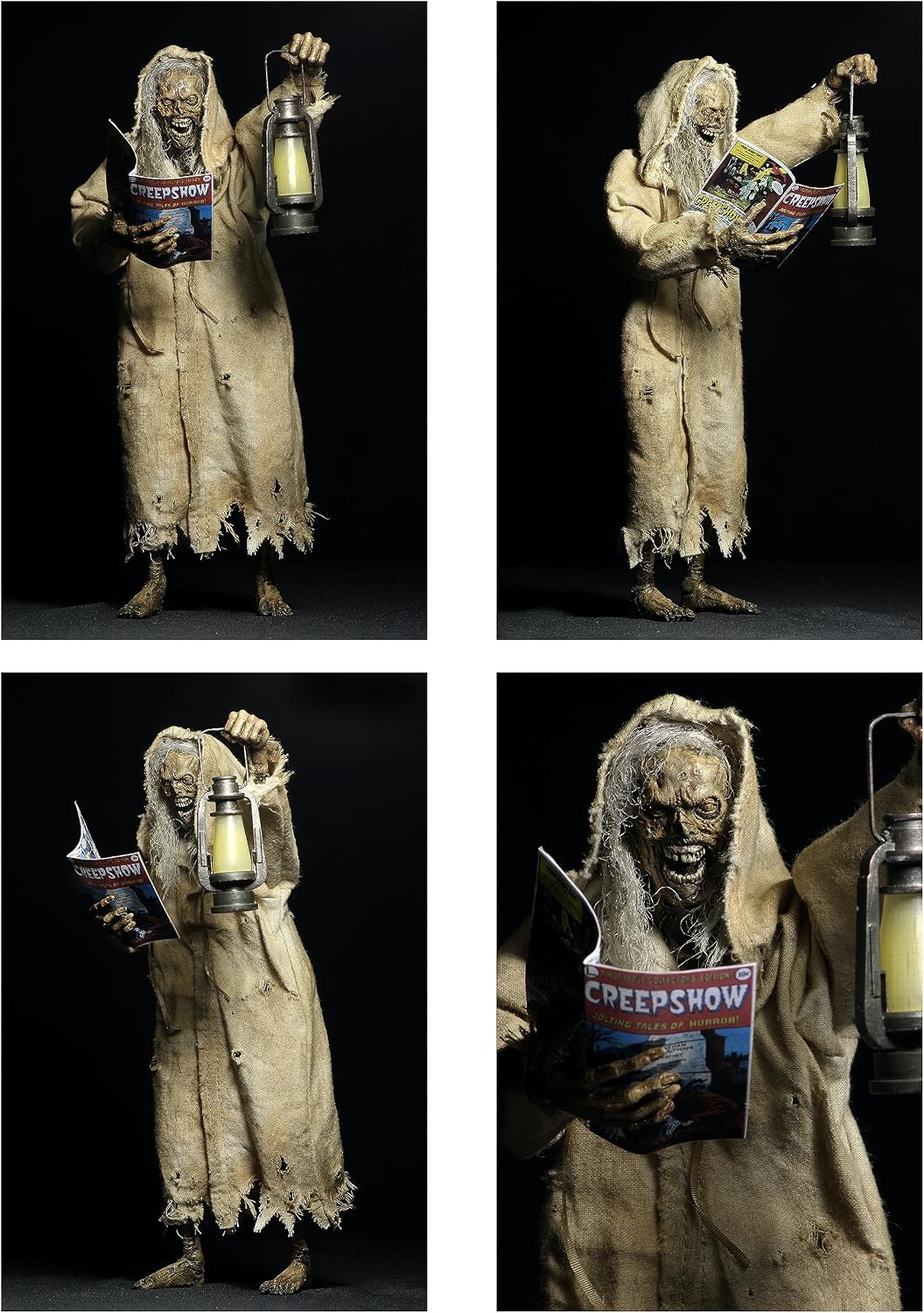 neca creepshow: the creep - 8" clothed action, side view