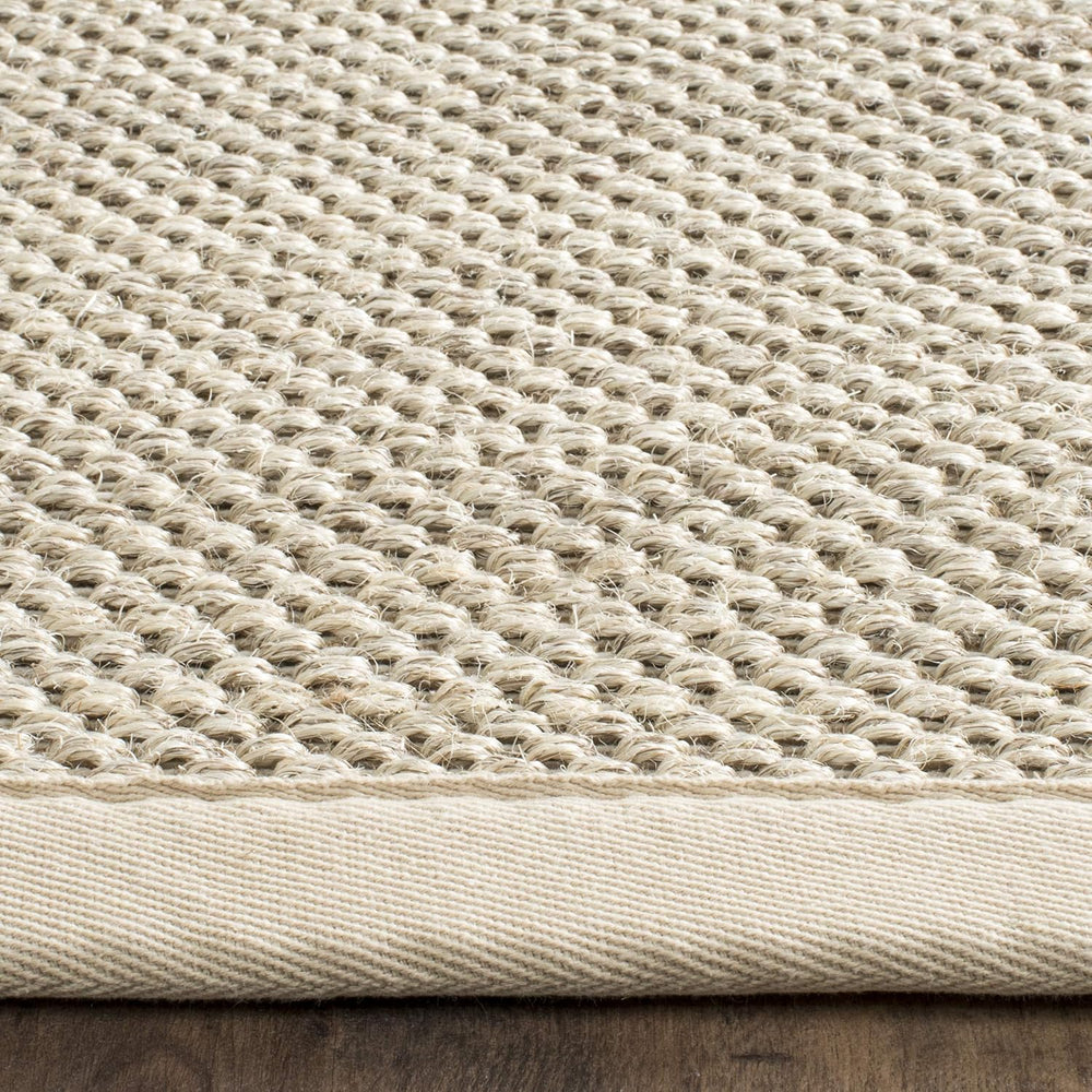 SAFAVIEH Natural Fiber Area Rug 9x12 Large Sisal Textured, Marble NF143C