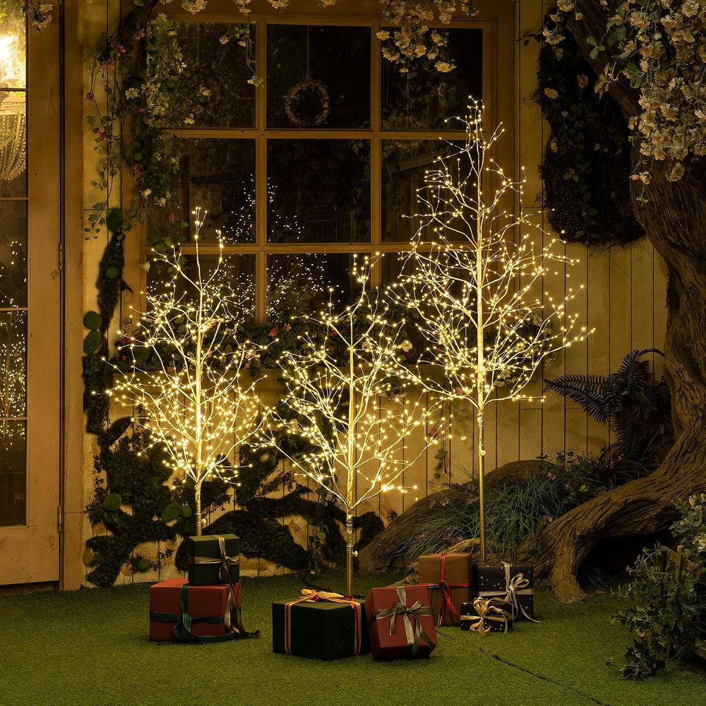 LIGHTSHARE Christmas Tree Combo Kit - Starlit Tree Collection with Angel Ligh...