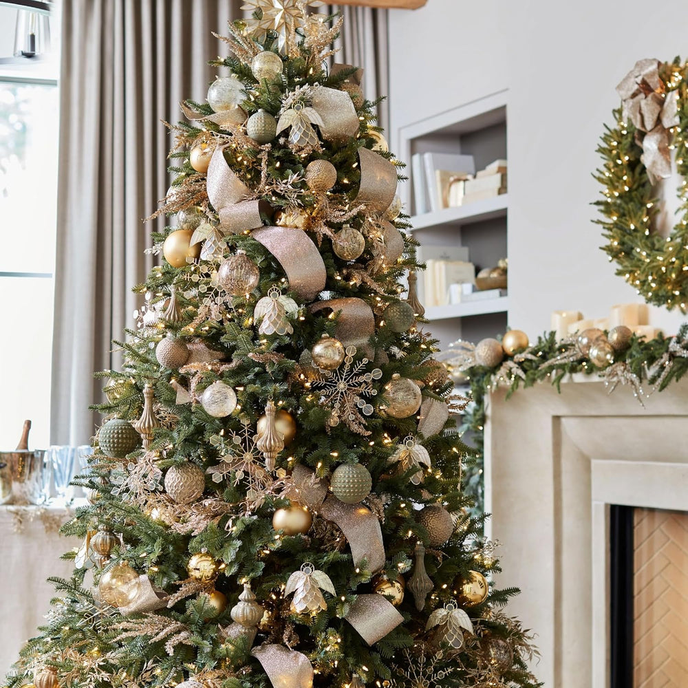 Balsam Hill BH Balsam Fir Full Tree - Realistic Artificial Christmas Tree wit...