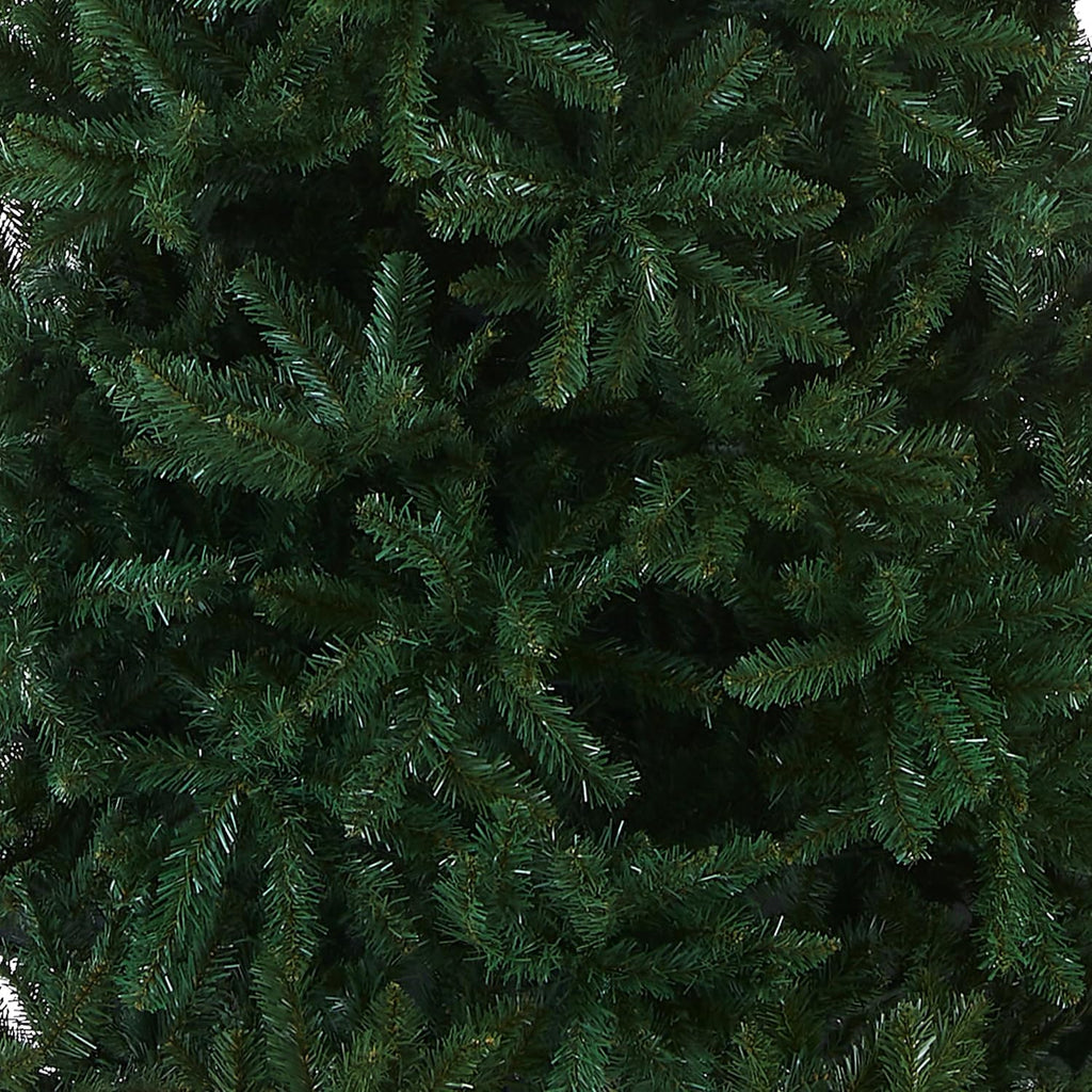 national tree company 14ft unlit kingswood fir slim shown in use