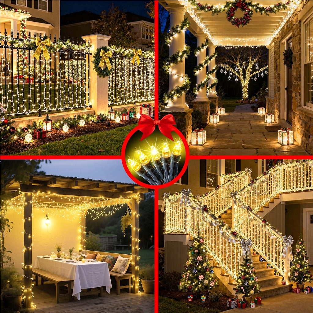 750 led 240ft christmas string lights outdoor, 12, package contents