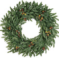 26 Inch Large Eucalyptus Olive Wreaths for Front Door with Olives