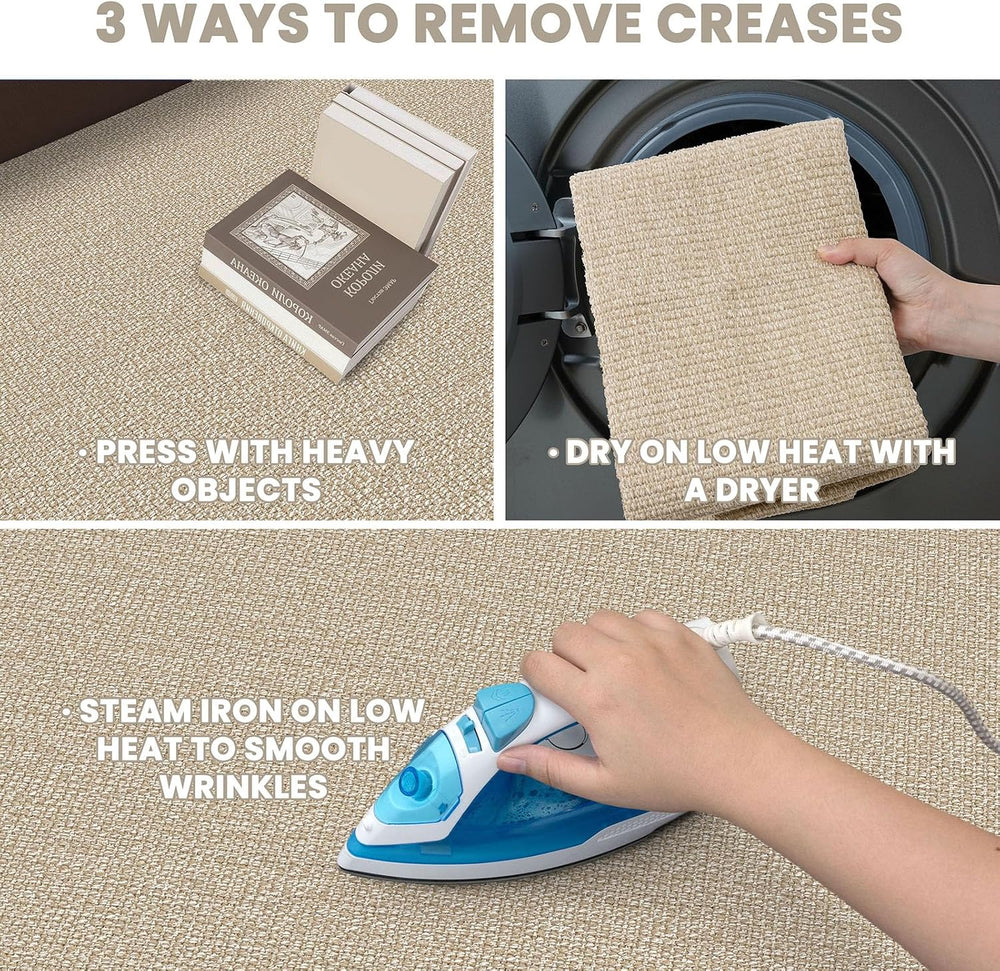 EARTHALL Washable Runner Rug 2x6 Ft Non Slip Runners for Hallways Cotton Rubb...