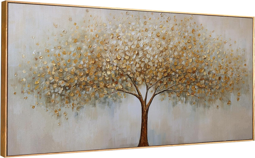 tree of life wall art abstract framed modern on a desk or shelf