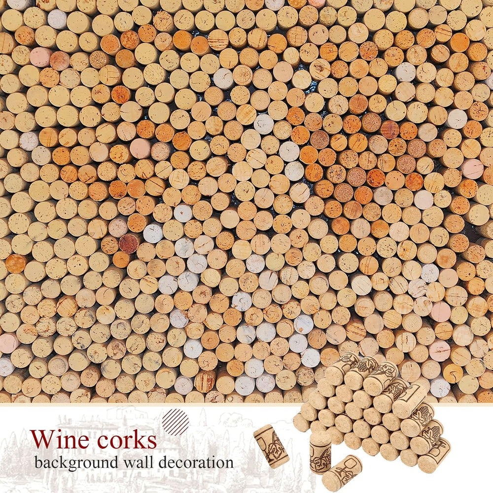 Qunclay 800 Pcs Natural Wine Corks for Bottles DIY,0.87" X 1.73",St...