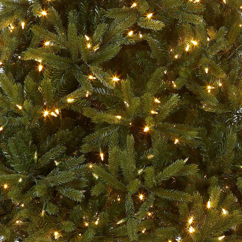 National Tree Company 7.5ft Pre-Lit Jersey Fraser Fir Medium Christmas Tree
