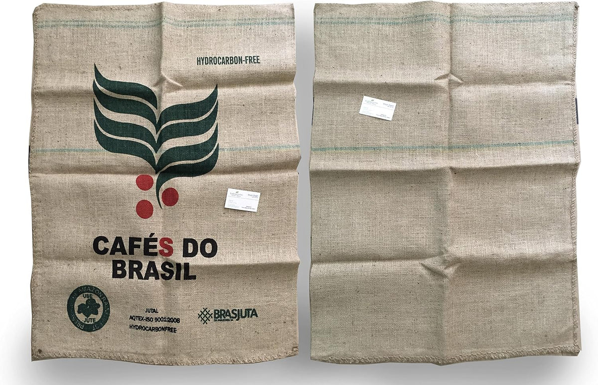 CAFES DO Brasil – 70x100 cm Jute Sacks/Bags ** 100% Original UNUSED ** Qty-5