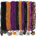 100PCS Halloween Necklaces Accessories, 24 Kinds Beads Party Favors Bulk