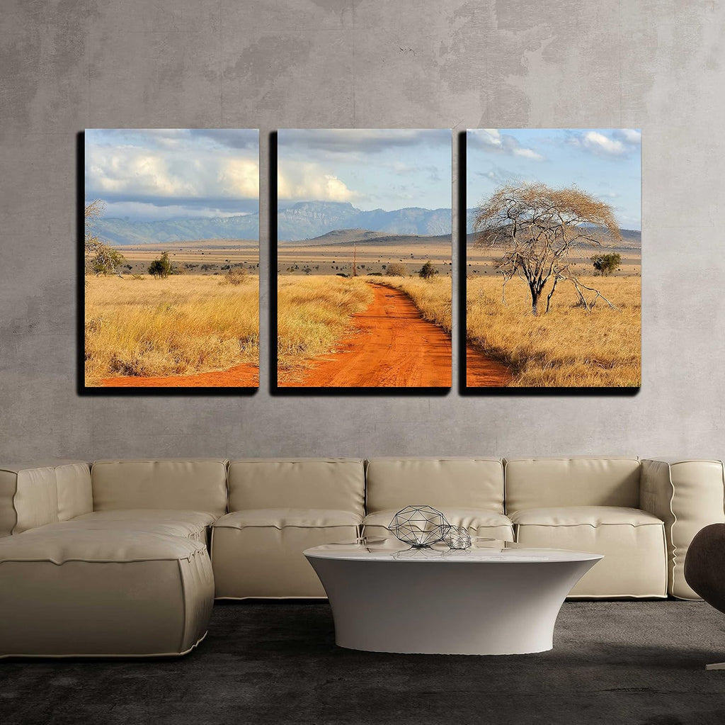 wall26 - 3 piece canvas wall art shown in use