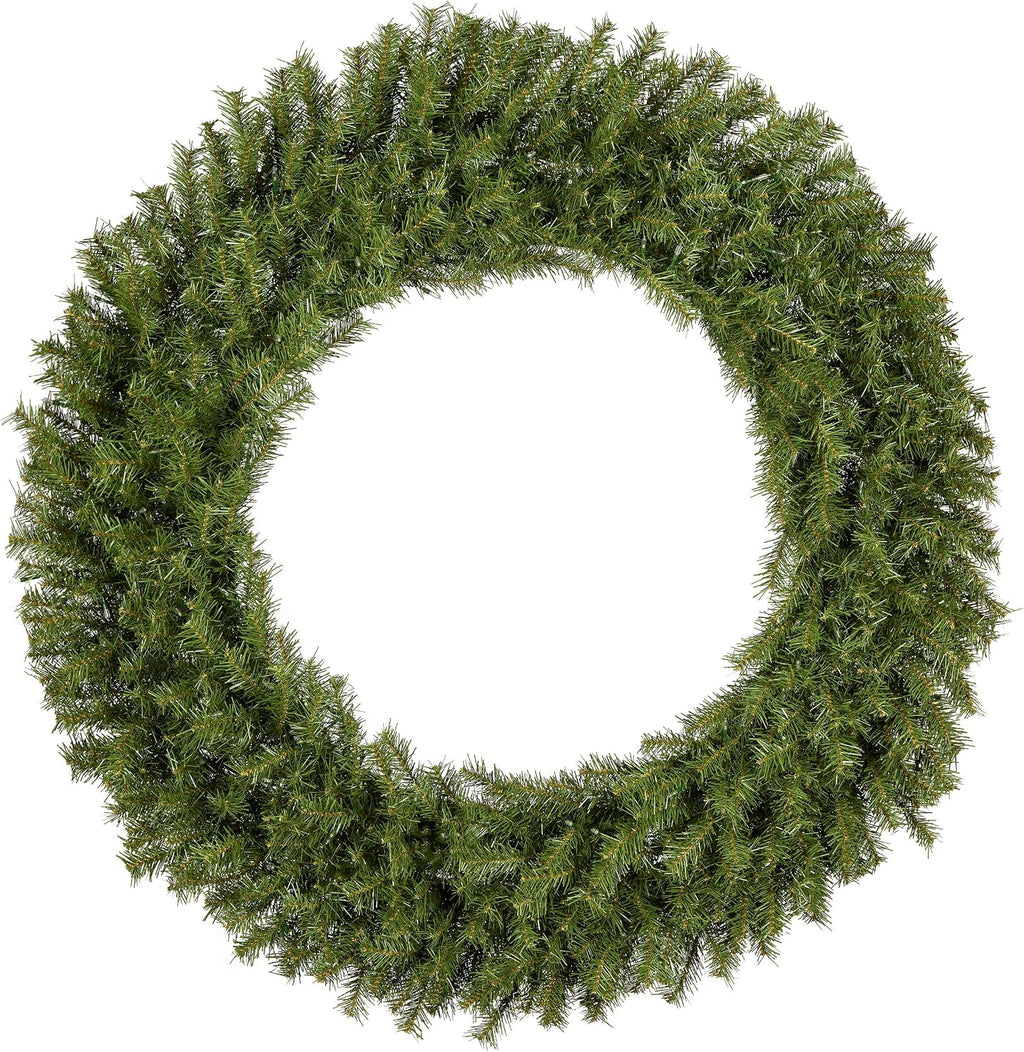 National Tree Company 48" Norwood Fir Wreath with 200 Clear Lights-UL, 714 Tips